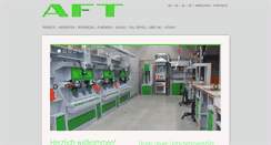 Desktop Screenshot of aft-international.de